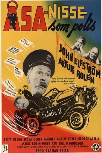 Movie poster for Åsa-Nisse som polis