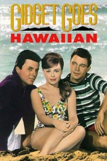 Movie poster for Gidget Goes Hawaiian