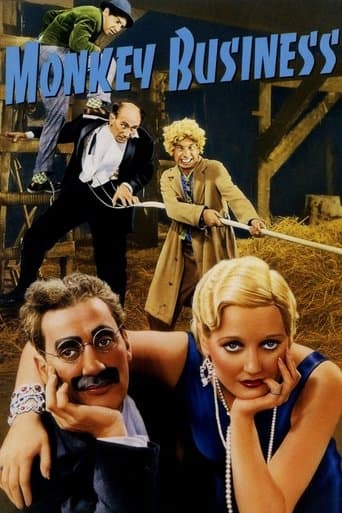 Movie poster for Monkey Business