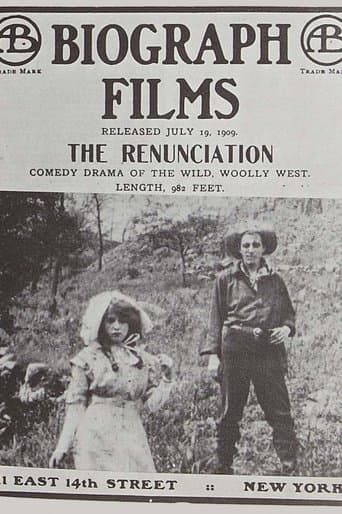Movie poster for The Renunciation