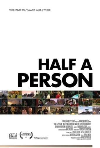 Movie poster for Half a Person