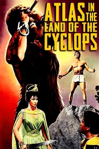 Movie poster for Atlas Against the Cyclops