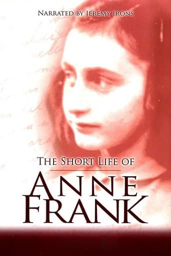 Movie poster for The Short Life of Anne Frank