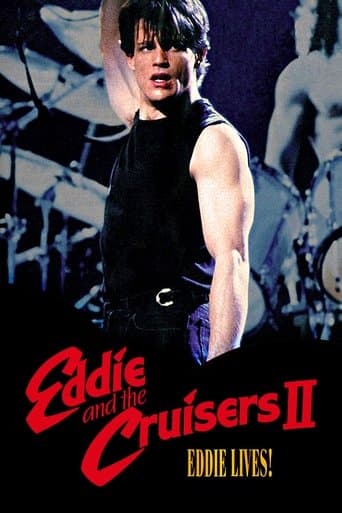 Movie poster for Eddie and the Cruisers II: Eddie Lives!