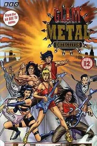 Movie poster for The Glam Metal Detectives