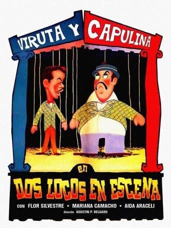 Movie poster for Dos locos en escena