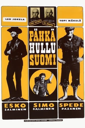 Movie poster for Pähkähullu Suomi