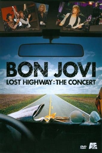 Movie poster for Bon Jovi: Lost Highway The Concert