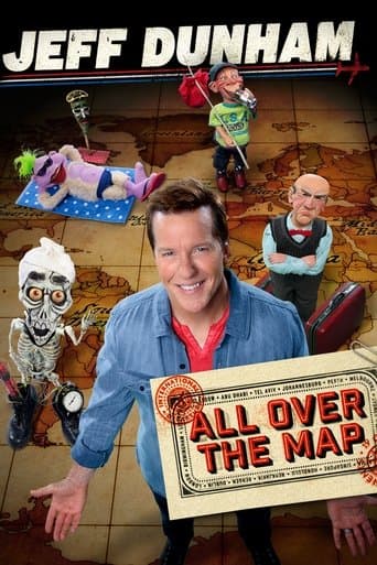 Movie poster for Jeff Dunham: All Over the Map