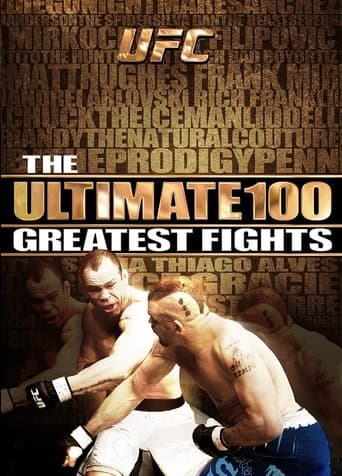 Movie poster for UFC: The Ultimate 100 Greatest Fights