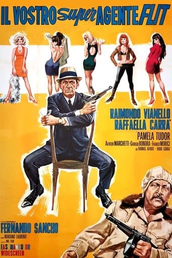 Movie poster for Il vostro superagente Flit