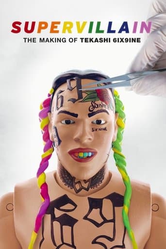 Movie poster for Supervillain: The Making of Tekashi 6ix9ine