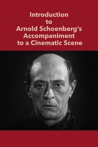 Movie poster for Introduction to Arnold Schoenberg’s Accompaniment to a Cinematic Scene