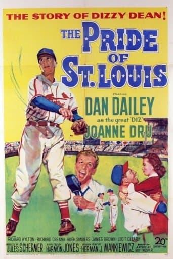 Movie poster for The Pride of St. Louis