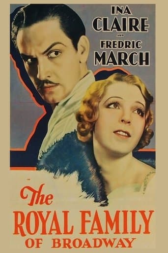 Movie poster for The Royal Family of Broadway