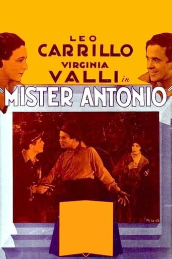 Movie poster for Mister Antonio