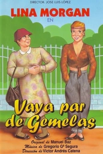 Movie poster for Vaya par de gemelas