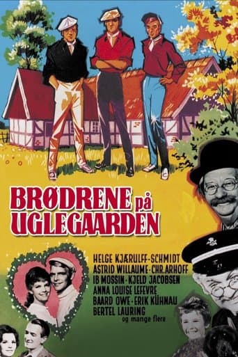 Movie poster for Brødrene på Uglegaarden