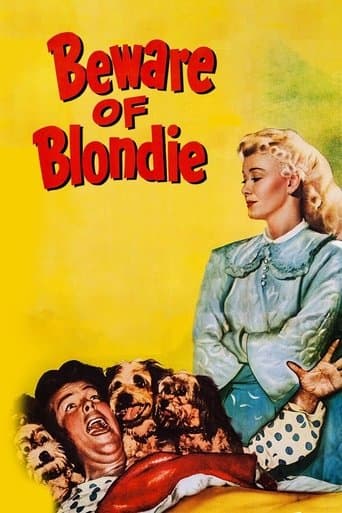 Movie poster for Beware of Blondie
