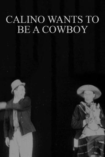 Movie poster for Calino Wants to Be a Cowboy