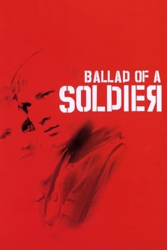 Movie poster for Ballad of a Soldier