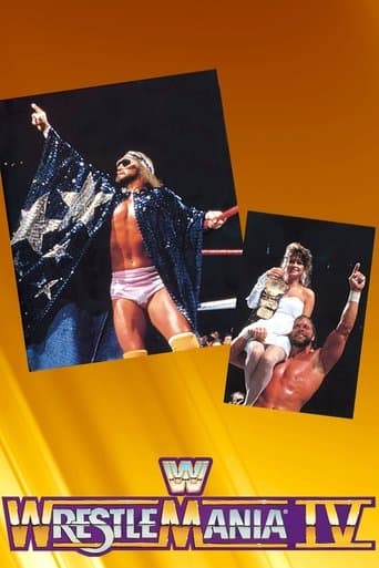 Movie poster for WWE WrestleMania IV