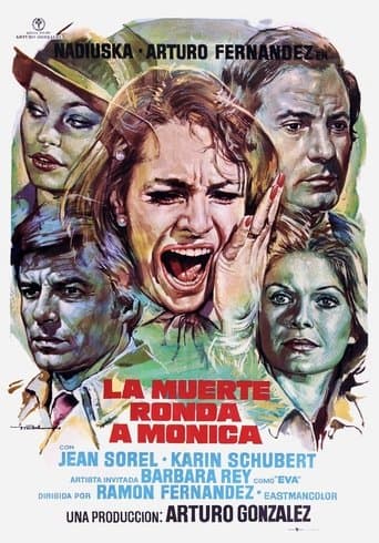 Movie poster for Death Haunts Monica