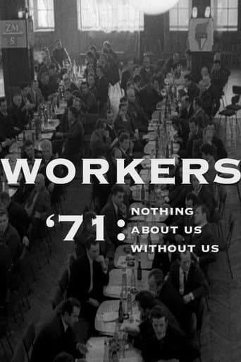 Movie poster for Workers '71: Nothing About Us Without Us