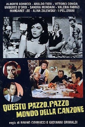 Movie poster for Questo pazzo, pazzo mondo della canzone