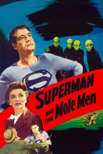 Movie poster for Superman and the Mole Men