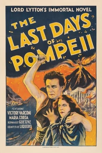 Movie poster for The Last Days of Pompeii