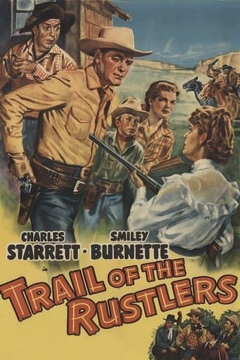 Movie poster for Trail of the Rustlers