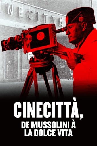 Movie poster for Cinecittà, de Mussolini à la Dolce Vita