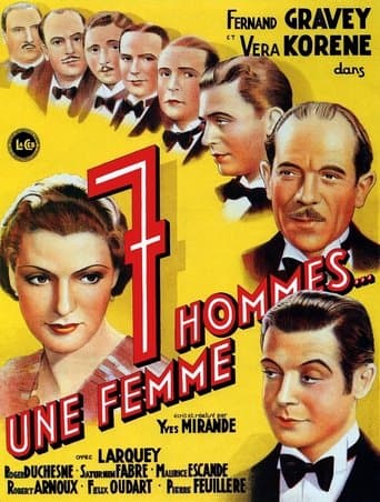 Movie poster for Seven Men, One Woman