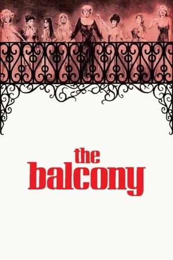 Movie poster for The Balcony