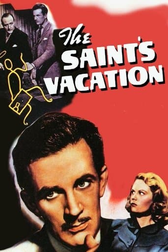 Movie poster for The Saint's Vacation