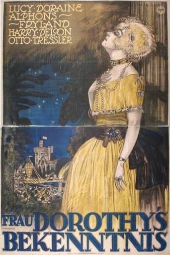 Movie poster for Mrs. Dane's Confession