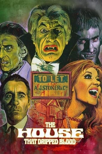 Movie poster for The House That Dripped Blood