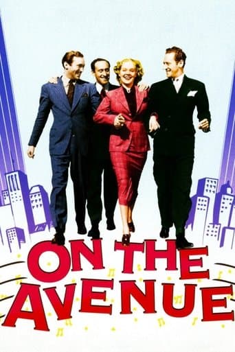 Movie poster for On the Avenue