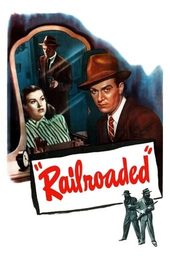Movie poster for Railroaded!