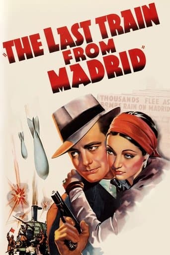 Movie poster for The Last Train from Madrid