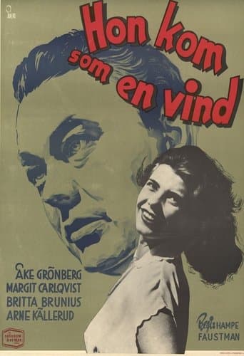 Movie poster for Hon kom som en vind