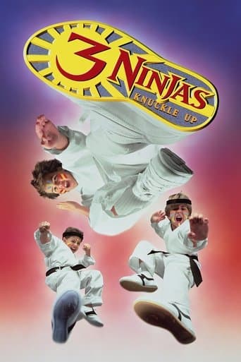 Movie poster for 3 Ninjas Knuckle Up
