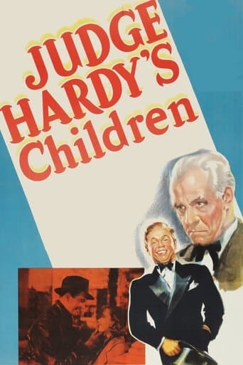 Movie poster for Judge Hardy's Children