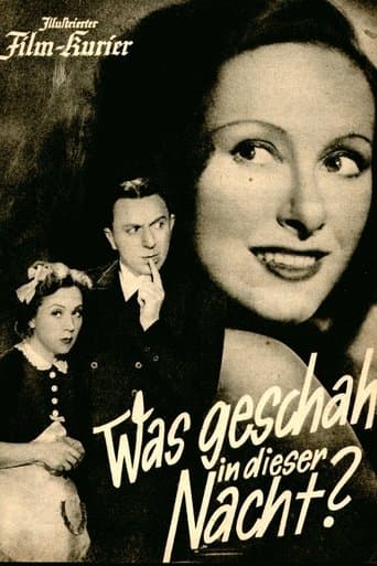 Movie poster for Was geschah in dieser Nacht?