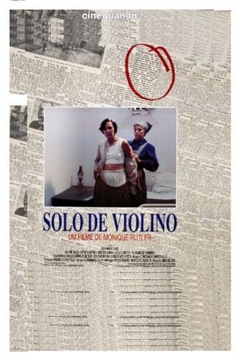 Movie poster for Solo de Violino