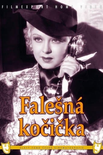 Movie poster for Falešná kočička