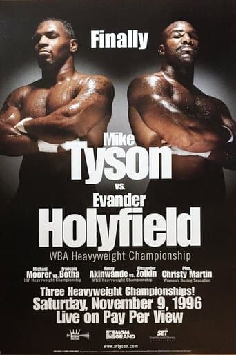 Movie poster for Mike Tyson vs. Evander Holyfield I