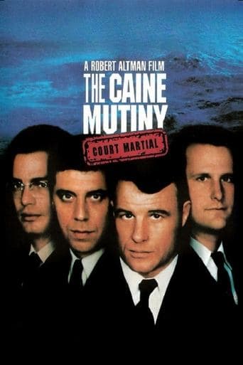 Movie poster for The Caine Mutiny Court-Martial