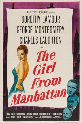 Movie poster for The Girl from Manhattan